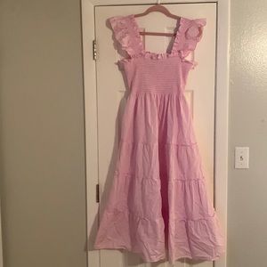 Pink gingham Hill House nap dress